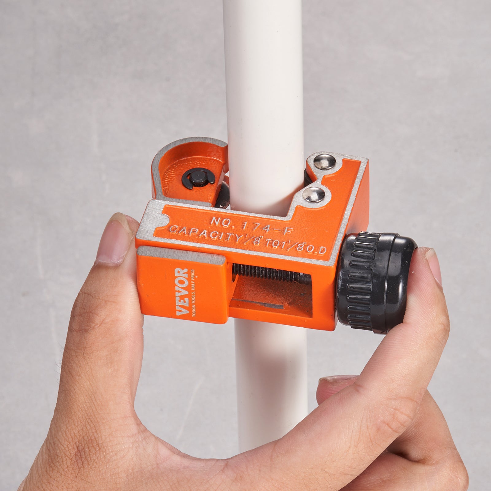 VEVOR Mini Tubing Cutter Heavy Duty Copper Pipe Cutter SKD Blade Compact Tool