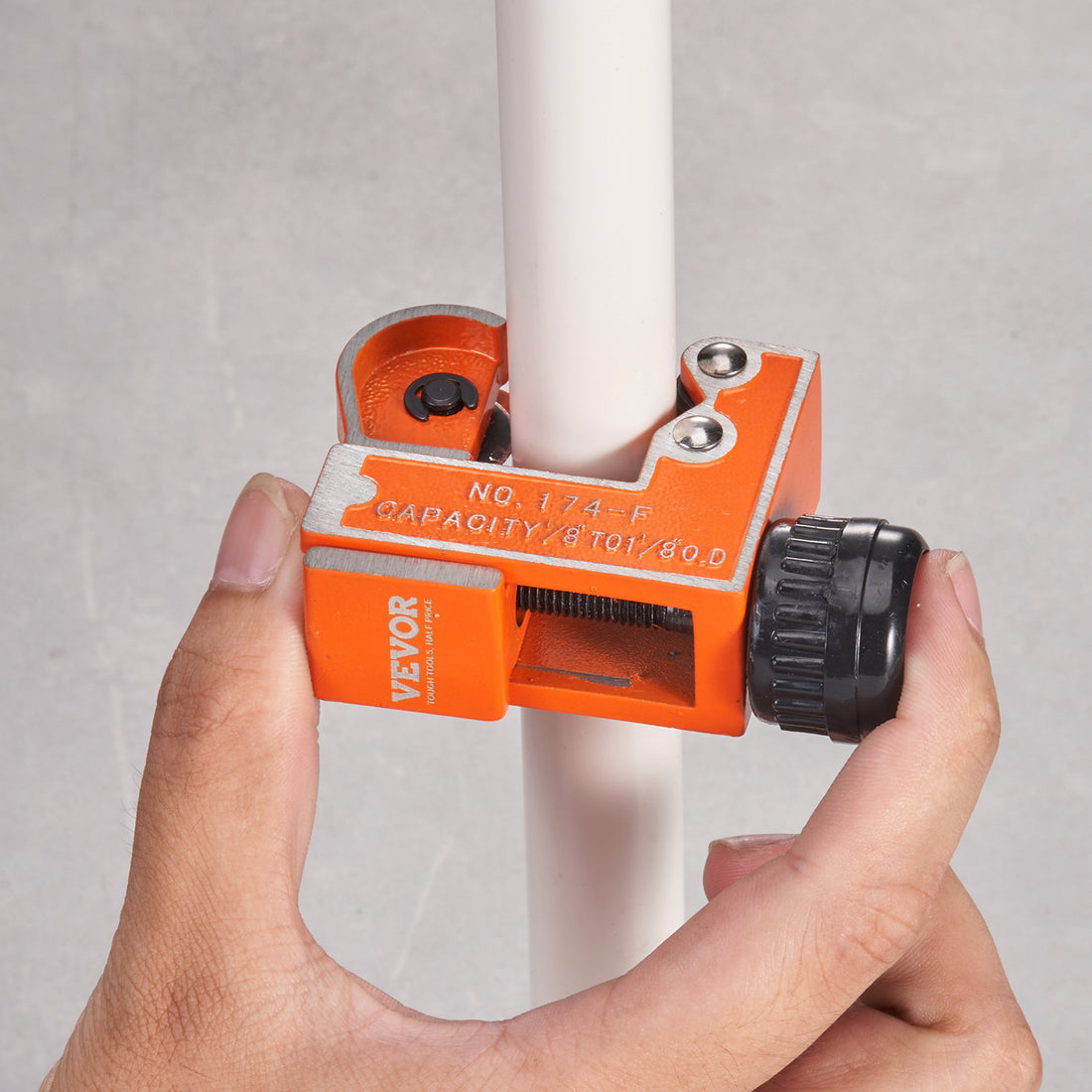 VEVOR Mini Tubing Cutter Heavy Duty Copper Pipe Cutter SKD Blade Compact Tool