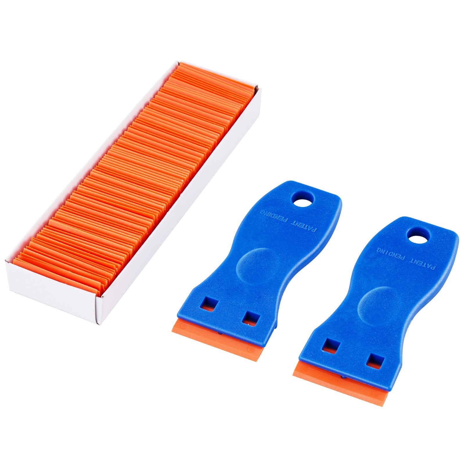 VEVOR Plastic Razor Blade Scraper Tool Set 120PCS Blades