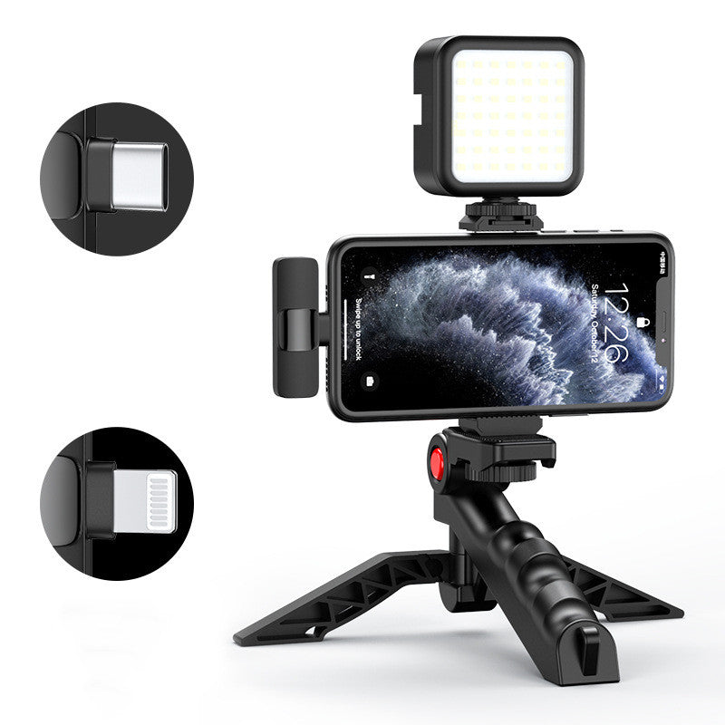 Fill Light Microphone Desktop Tripod