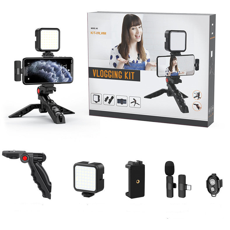 Fill Light Microphone Desktop Tripod