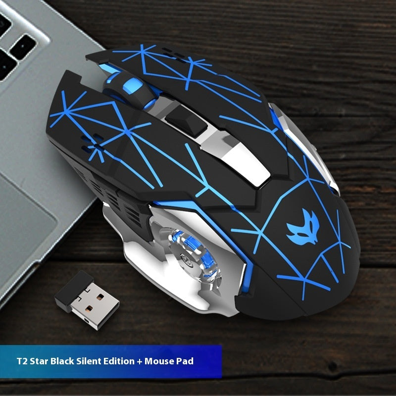 Wireless Charging Luminous Mouse