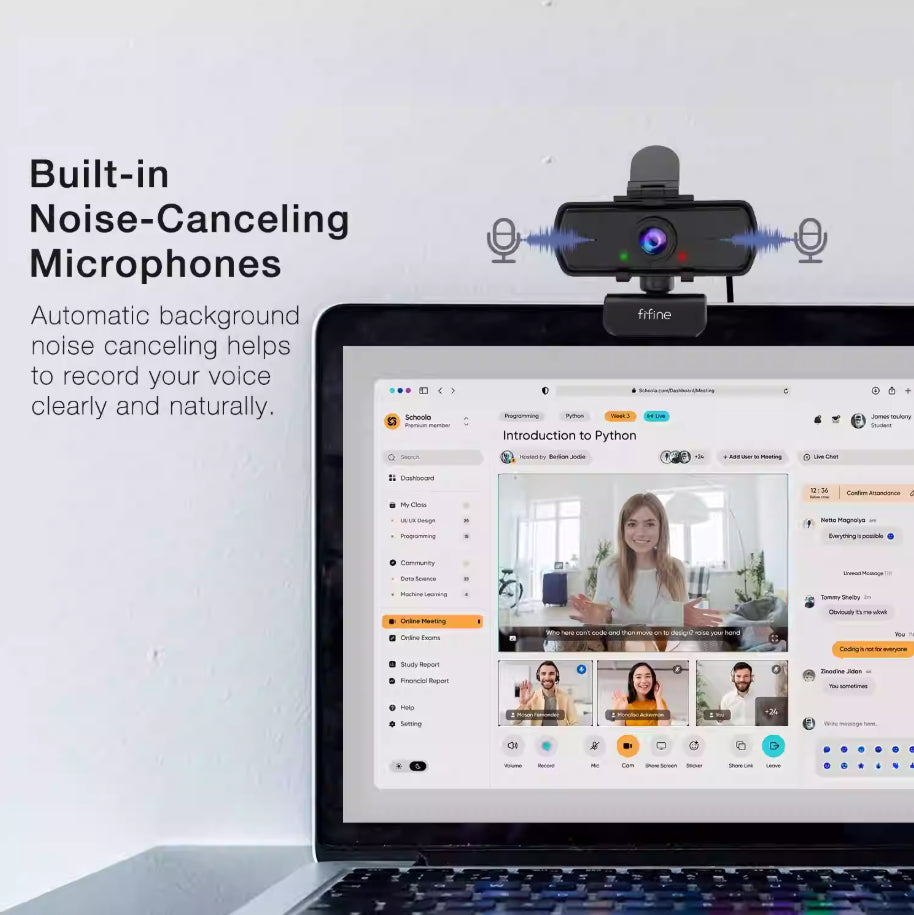 1440p Full HD PC Webcam With Microphone