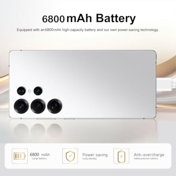 C25 Ultra 5G Unlocked Smartphone 8GB 256GB Android 14 6800mAh