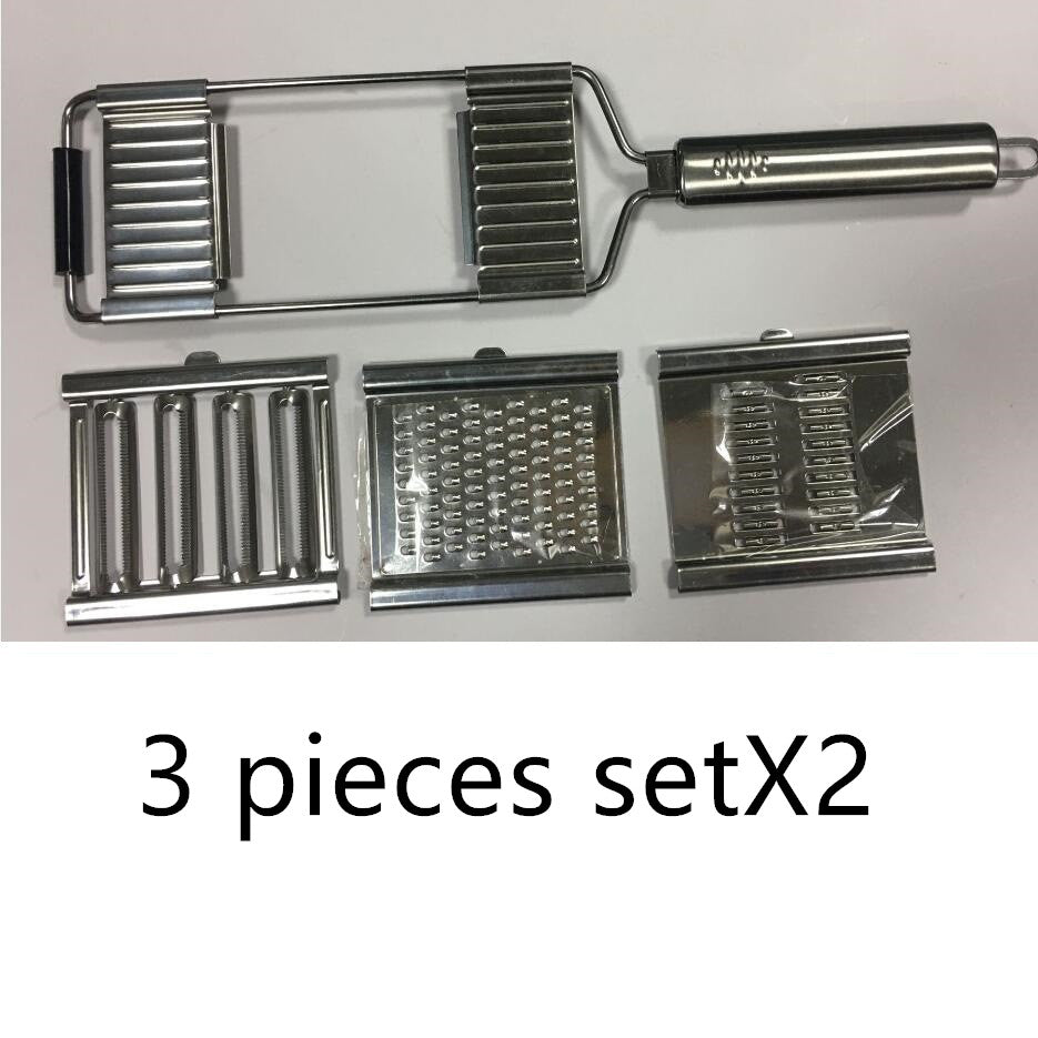 Stainless Steel Vegetable Grater Slicer Peeler Fruit Cutter Tool
