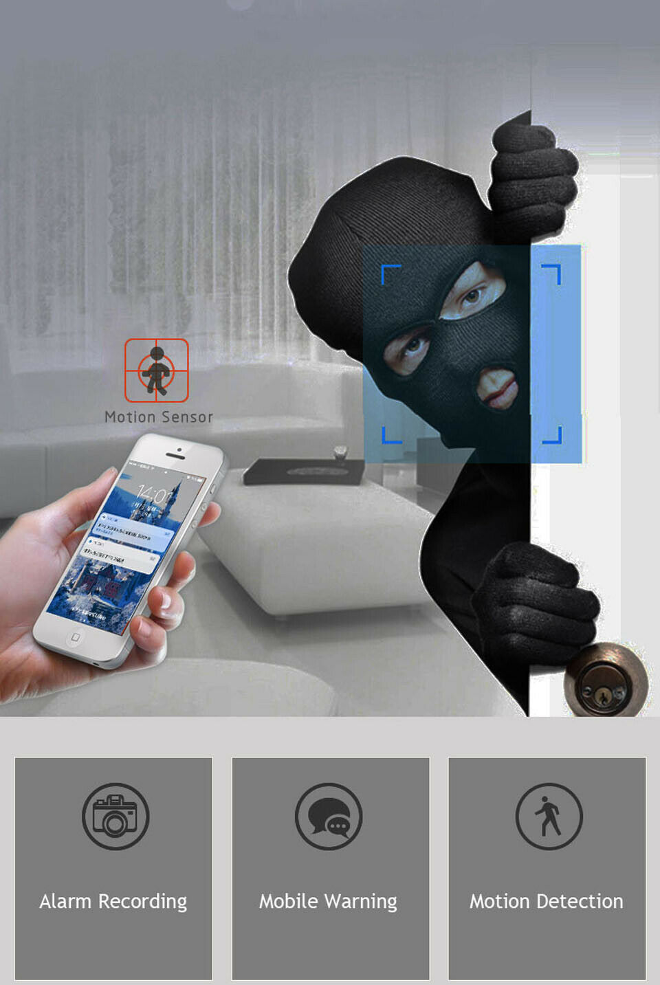 WiFi Wireless CCTV IP Security Camera Home Monitor