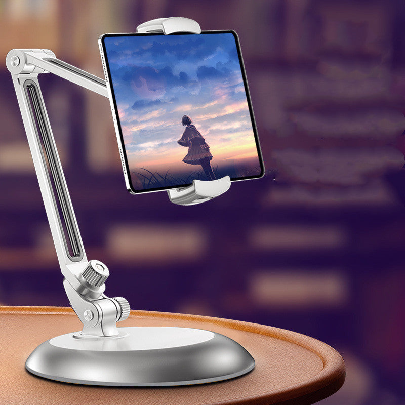 Floor lift mobile phone stand