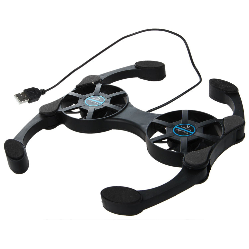 Portable Folding Laptop Cooling Base Radiator Stand