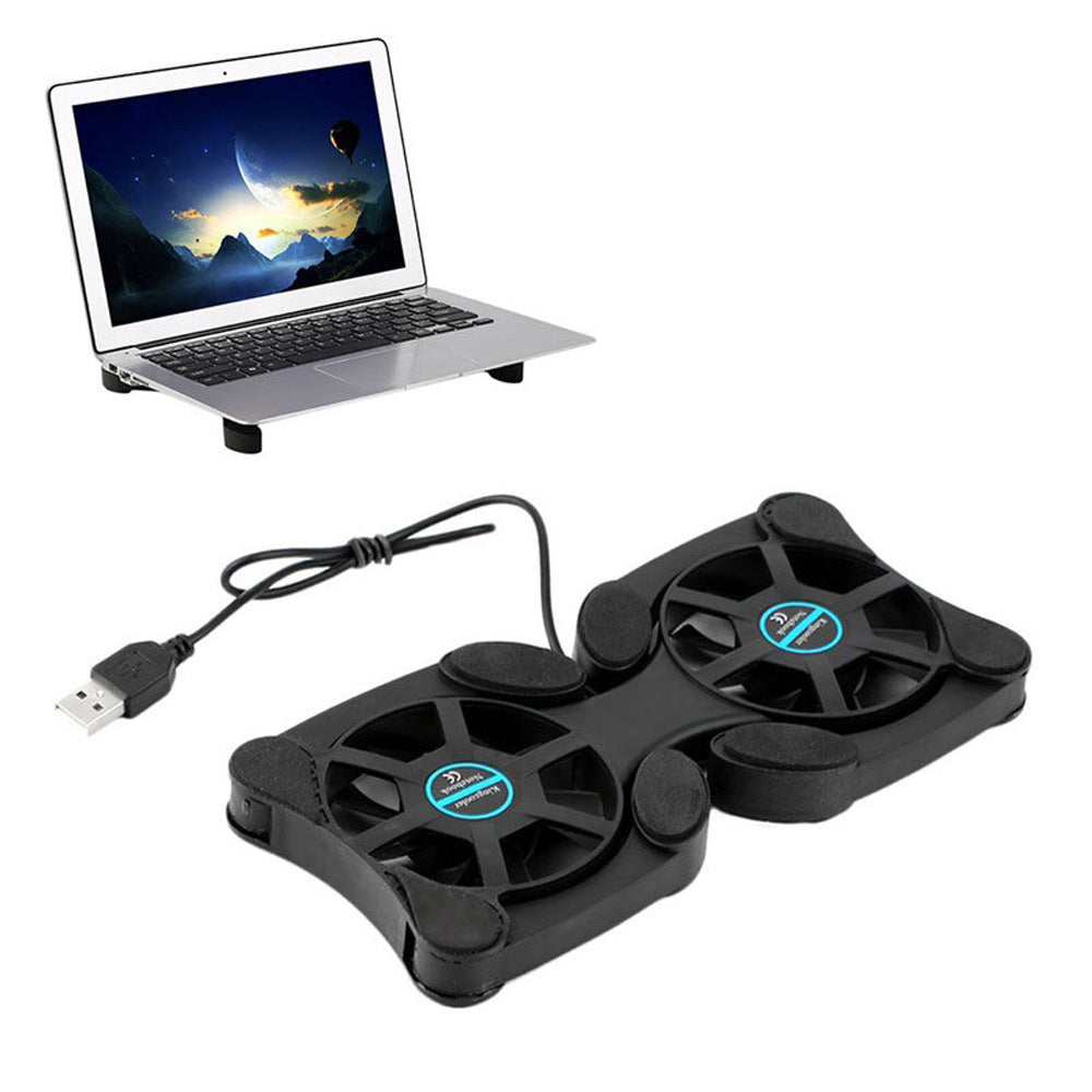 Portable Folding Laptop Cooling Base Radiator Stand