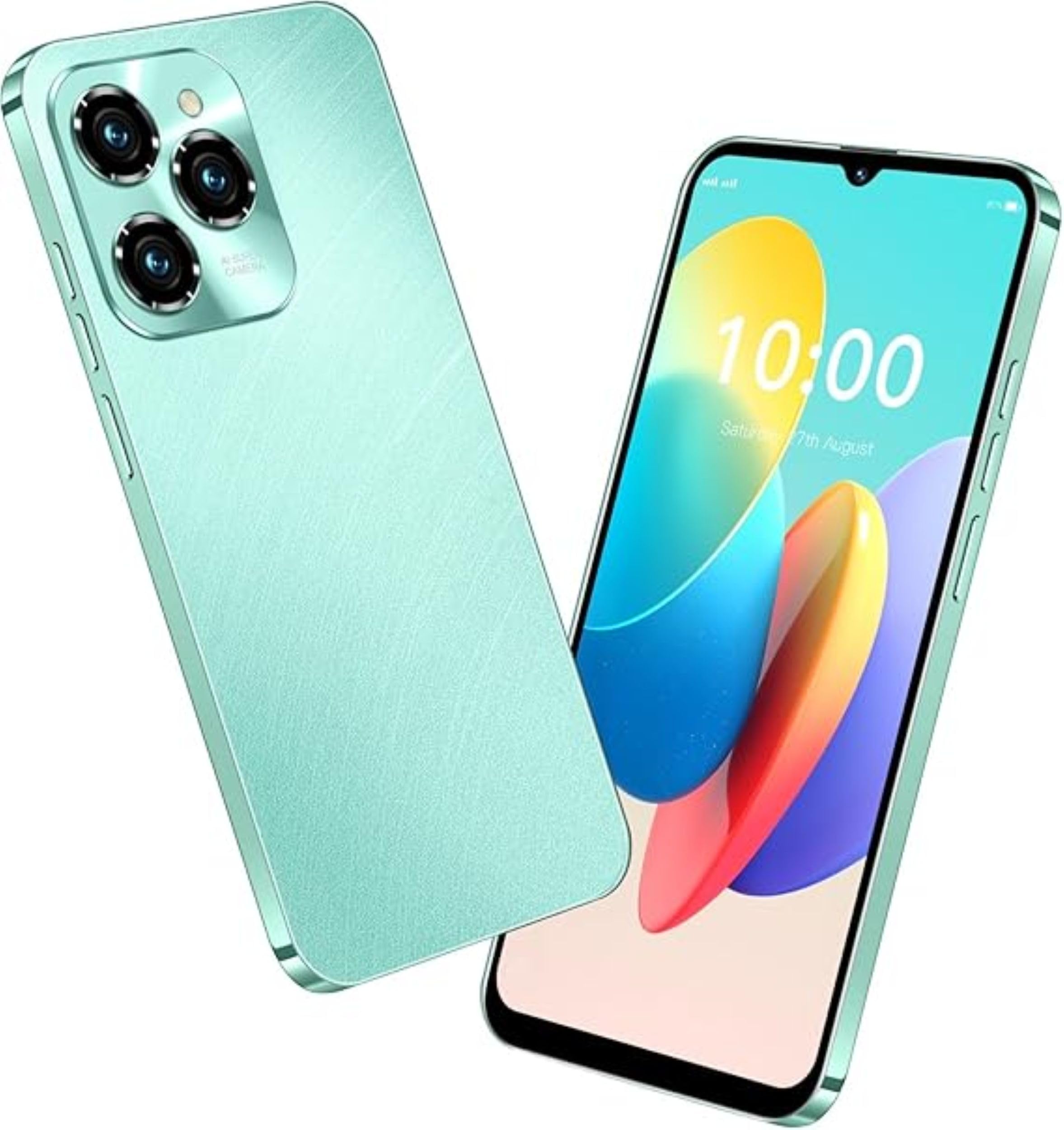 HOT40 Unlocked Smartphone 4GB 128GB Android Dual SIM 4G 6.3-Inch