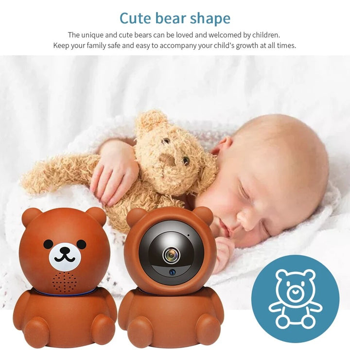 Bear 1080P WiFi IP Security Camera Auto Tracking Night Vision
