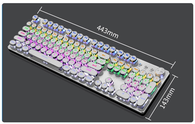 104 Anti-ghosting Luminous Gaming Keyboard