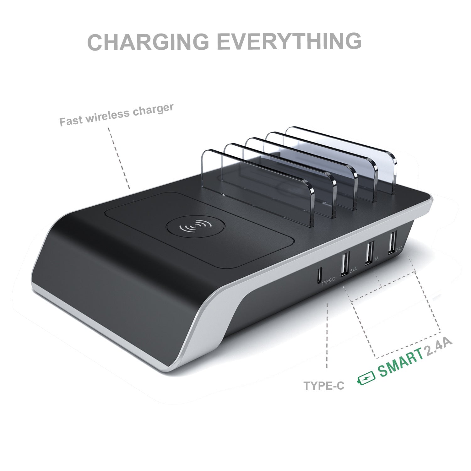 Mobile phone tablet charging stand