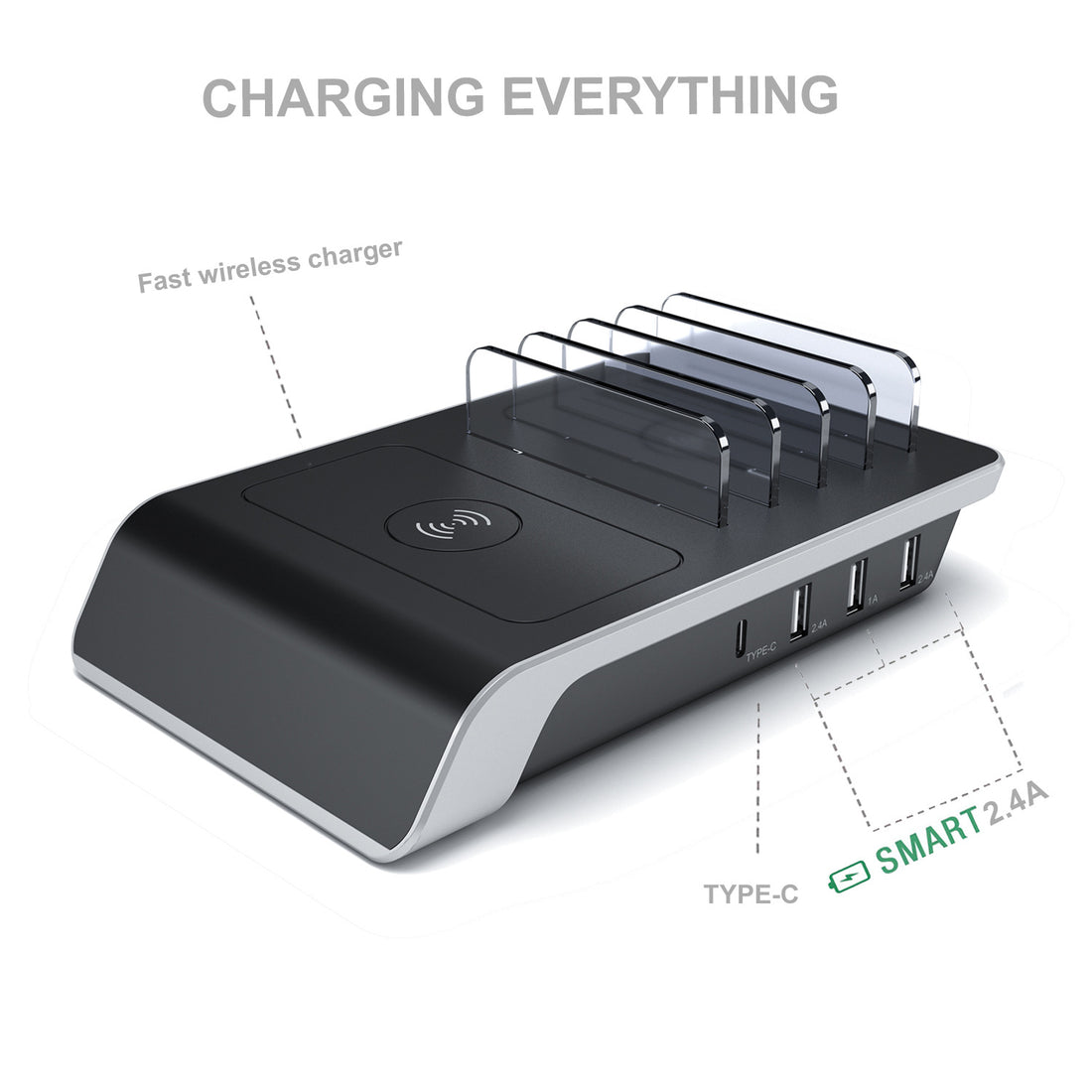 Mobile phone tablet charging stand