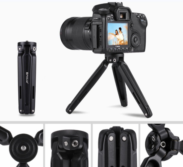 Mobile phone metal mini tripod Desktop tripod