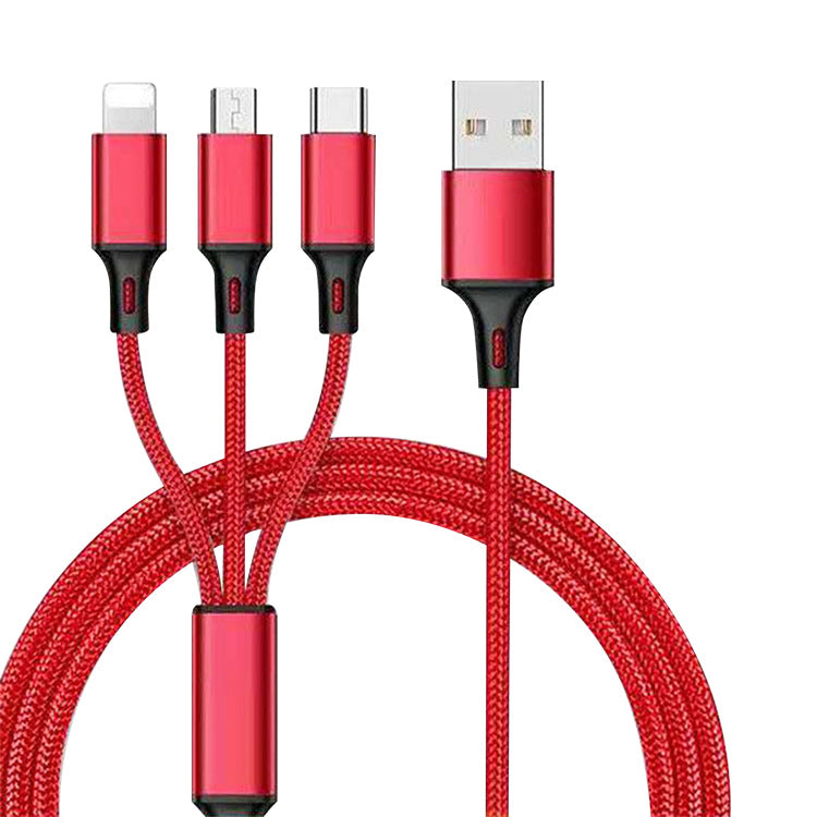 One for three charging data cable