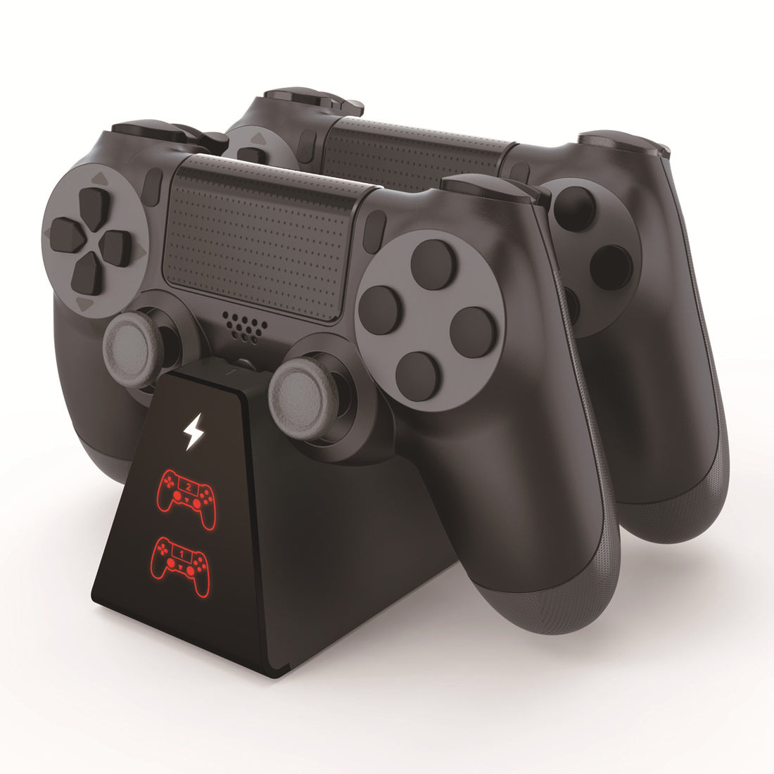 PS4 Dual Charging Dock Station Portable Controller Charger PS4 Pro Slim Stand