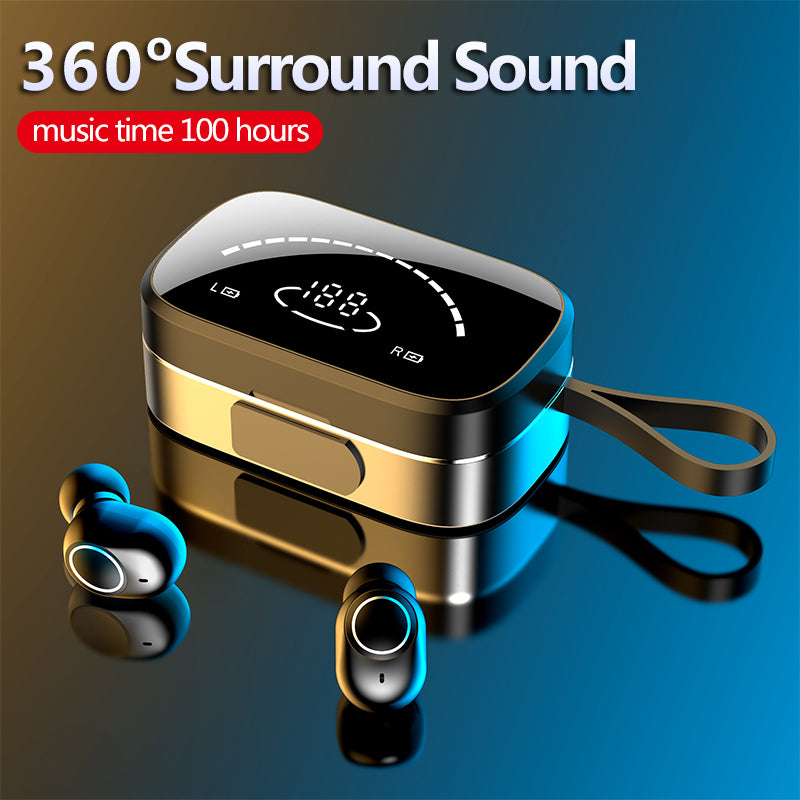 Wireless Bluetooth TWS Mic Stereo Bass Earbuds
