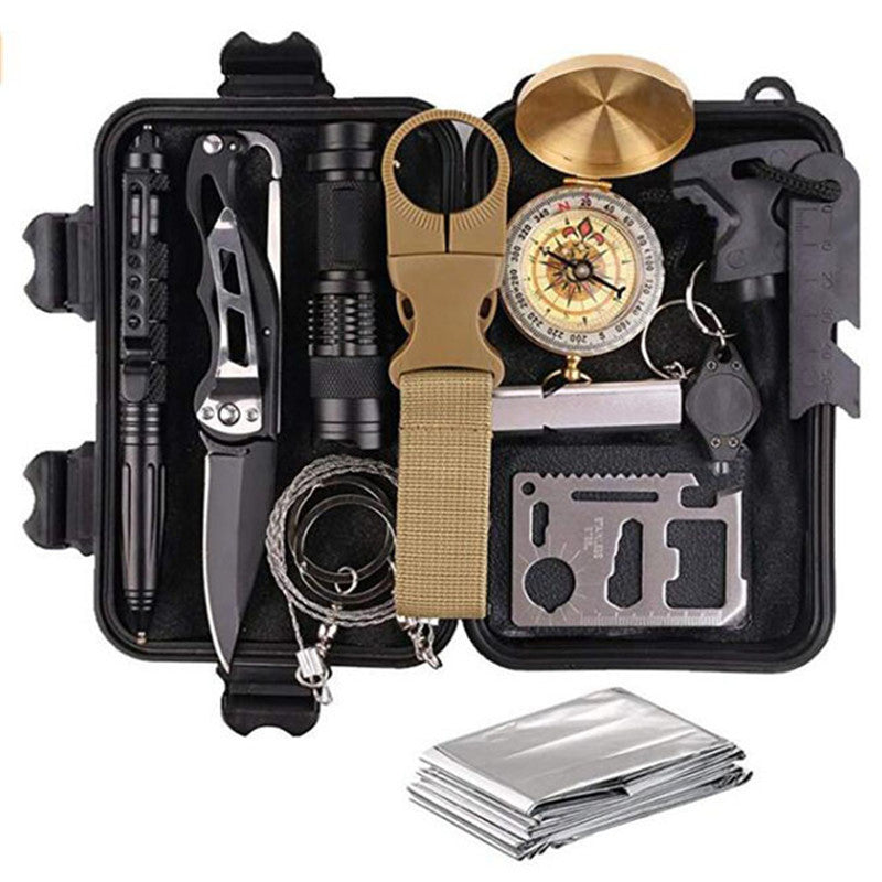 Outdoor Survival Emergency Adventure Tool Bag First Aid Kit Organizer