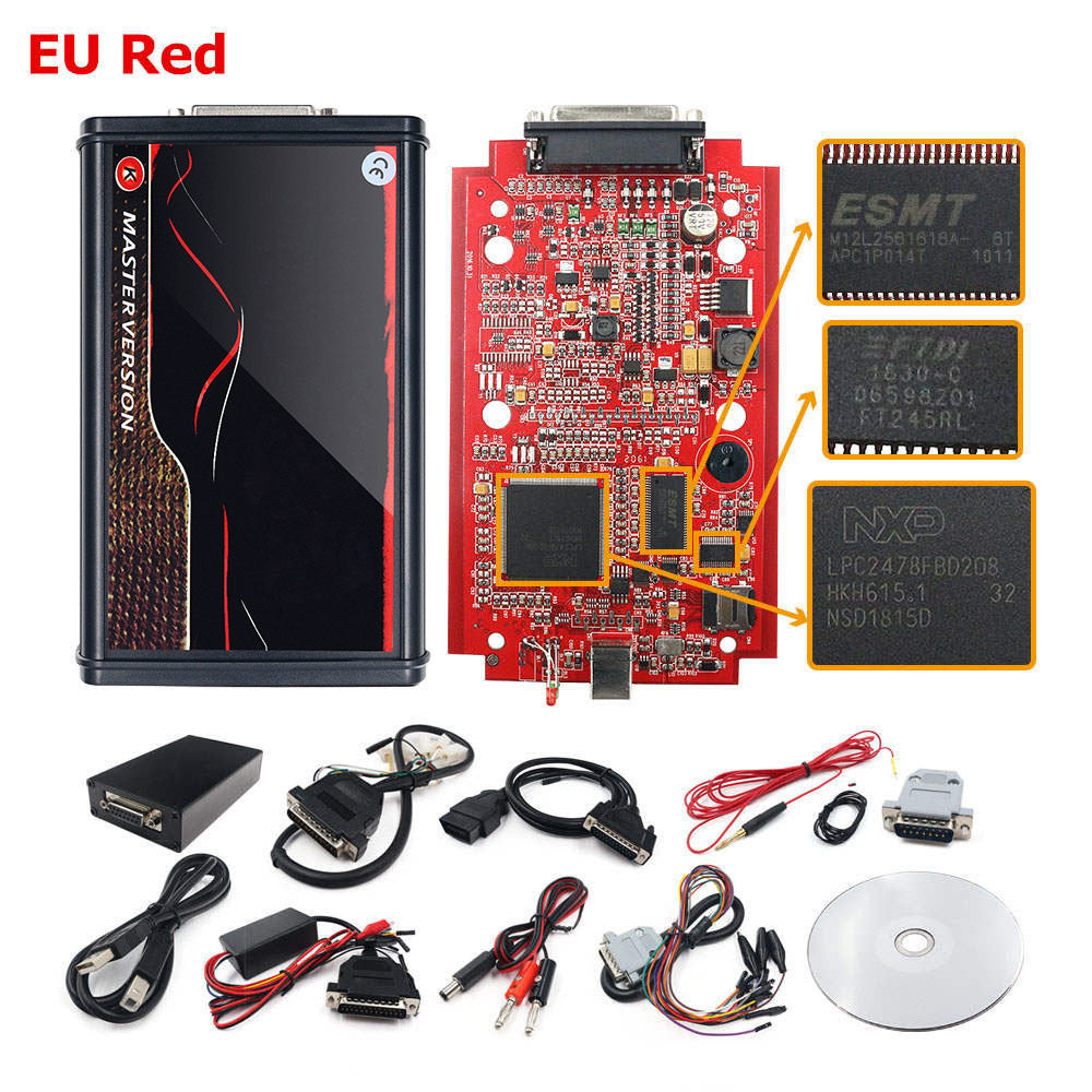 European V2.47 Car Flashing Tool Unlimited Point Diagnostic Device