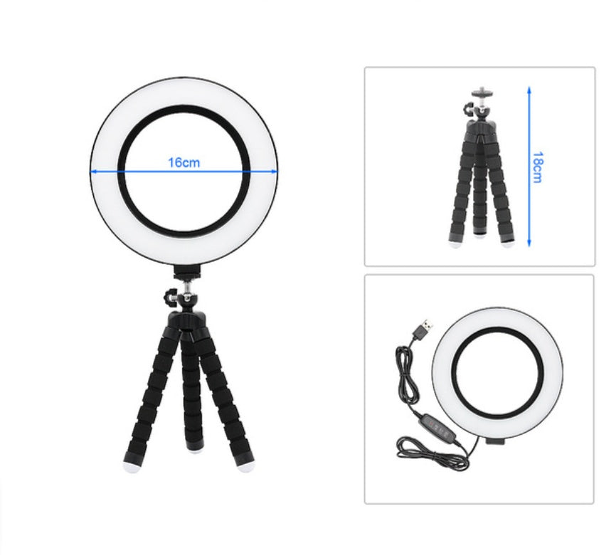 Compatible with Apple 6 Inch Live Ring Light