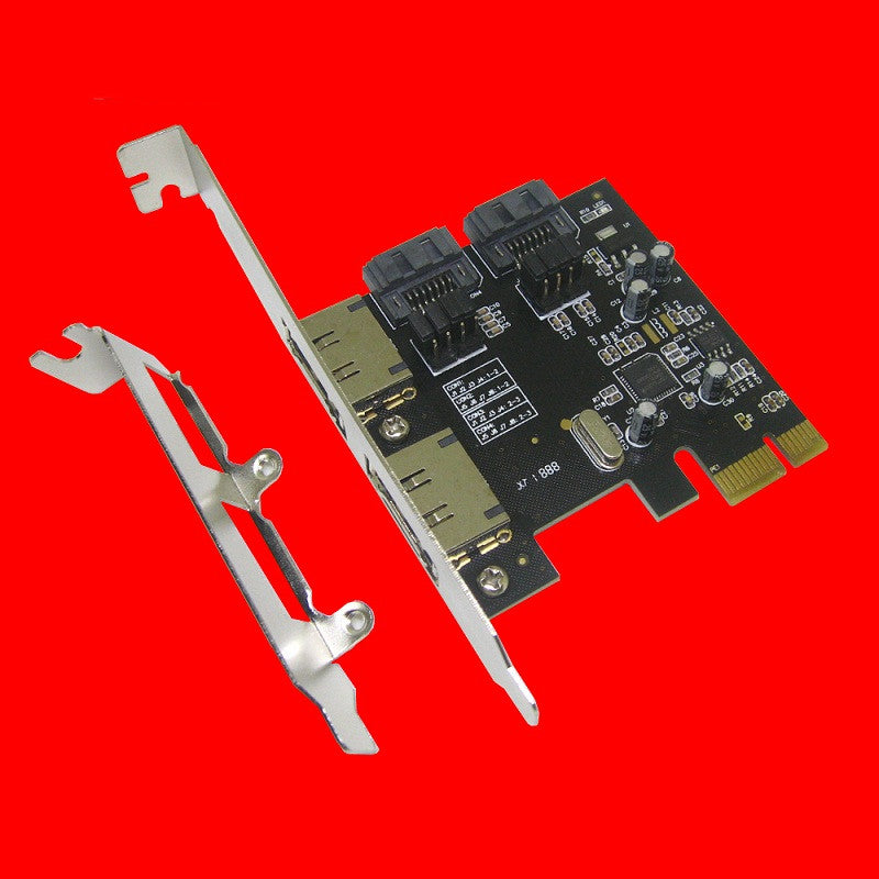 PCIe SATA3 ASM1061 Expansion Card SSD Adapter Compatible Apple