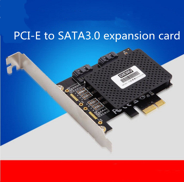 PCIe SATA3 ASM1061 Expansion Card SSD Adapter Compatible Apple