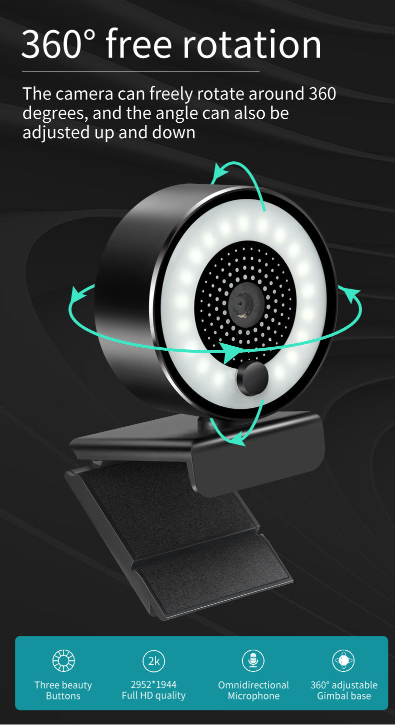 4F Auto Focus Computer Webcam