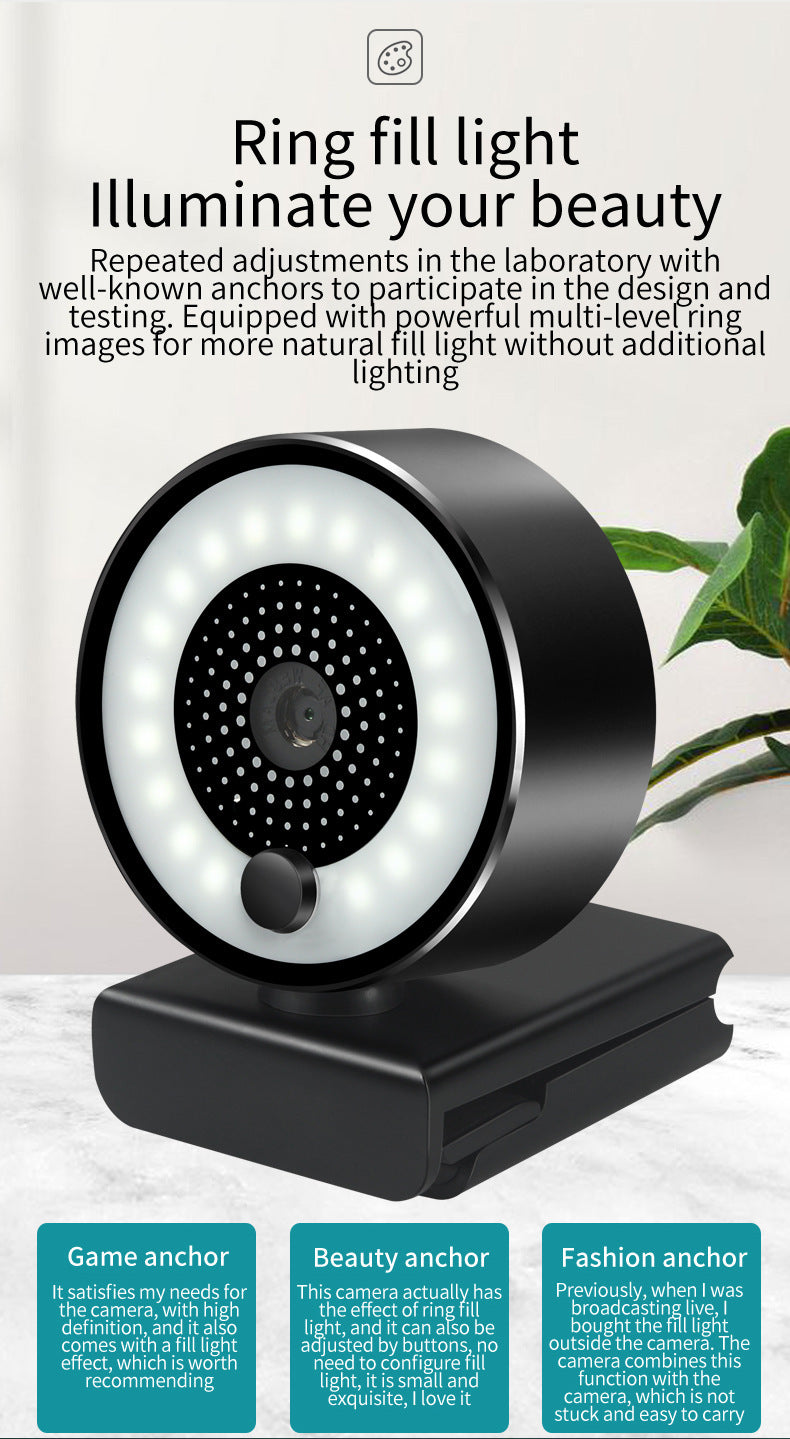 4F Auto Focus Computer Webcam