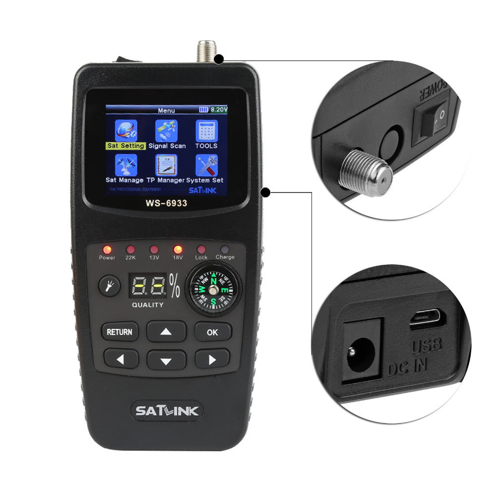 Star Finder WS6933 Digital Star Finder with Flashlight and Compass