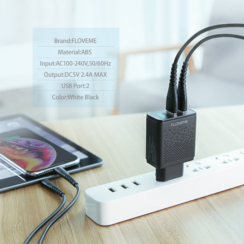 Mobile Phone Charger 2.4A 5V2.4A Power Adapter