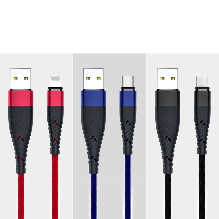Braided Charging Data Cable