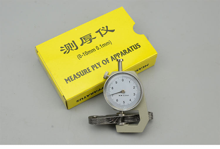 Dial Thickness Gauge for Leather, Paper, and Film Measurement