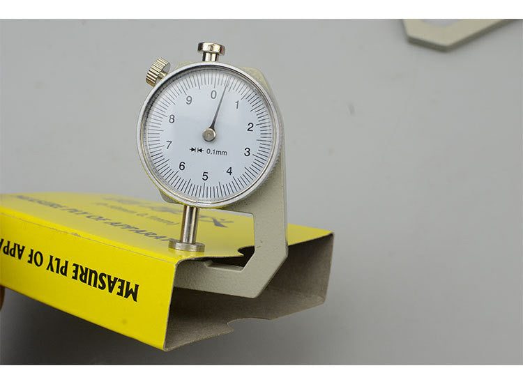 Dial Thickness Gauge for Leather, Paper, and Film Measurement