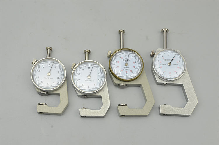 Dial Thickness Gauge for Leather, Paper, and Film Measurement