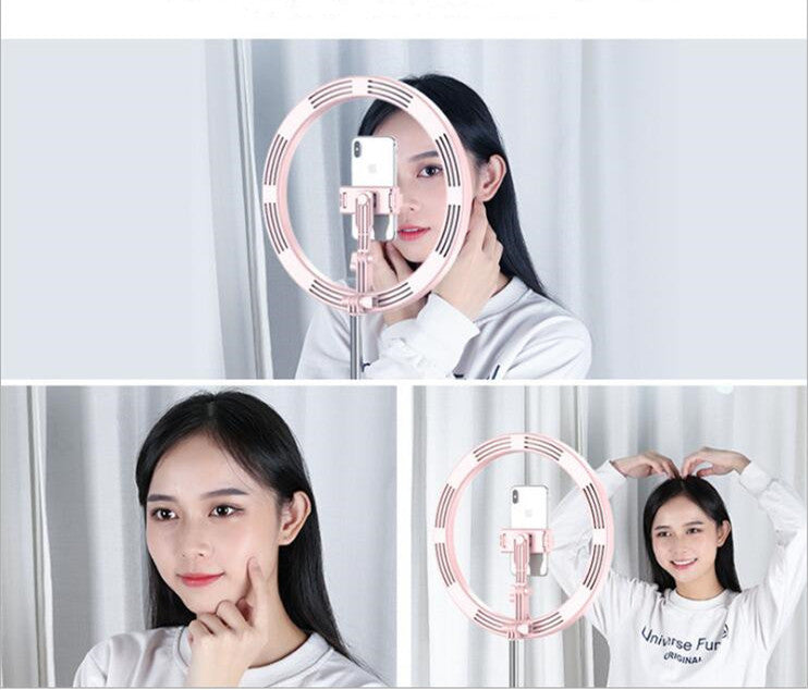 Dimmable Light Selfie LED Ring Light with Tripod