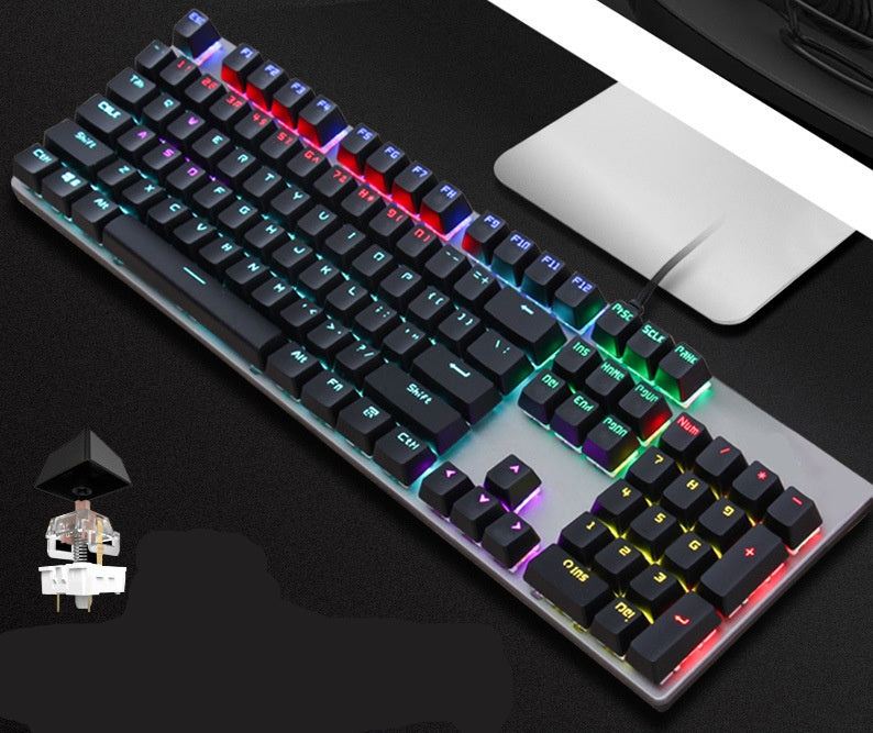 Real Mechanical Computer Wired Keyboard