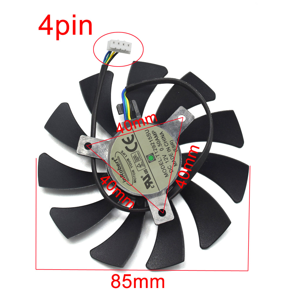 Graphics Card Cooling Fan Replacement GPU Fan Kit