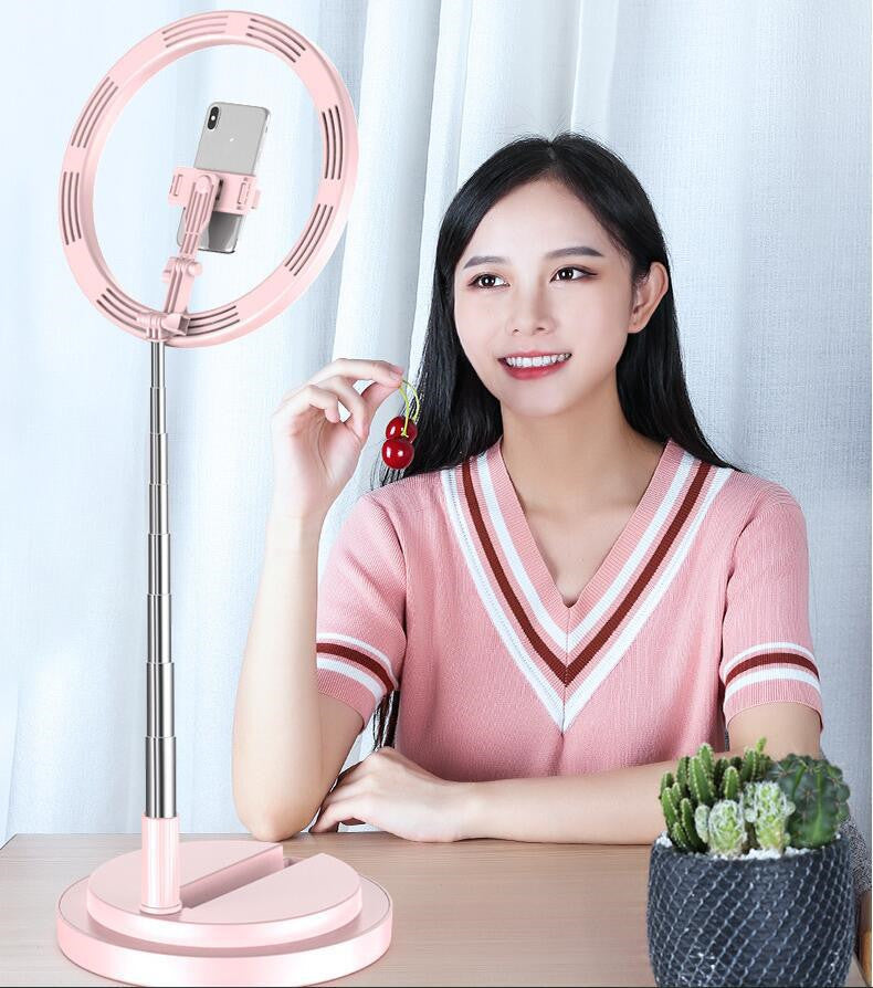 Dimmable Light Selfie LED Ring Light with Tripod