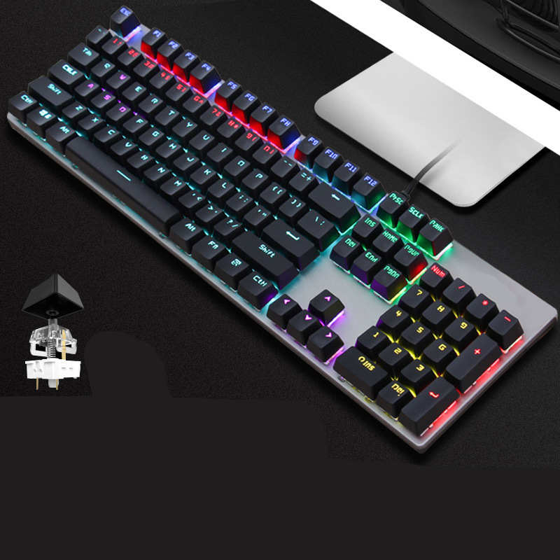 Real Mechanical Computer Wired Keyboard