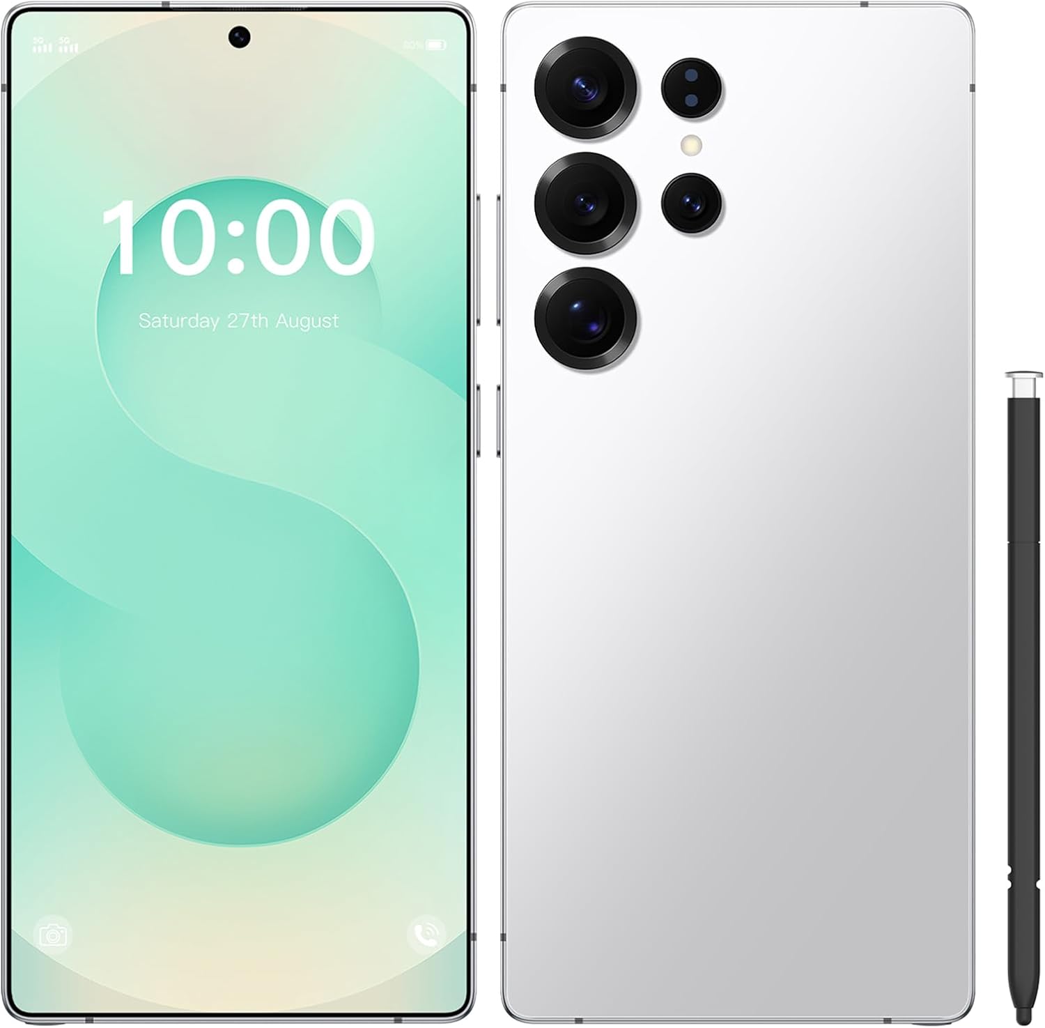 C25 Ultra 5G Unlocked Smartphone 8GB 256GB Android 14 6800mAh