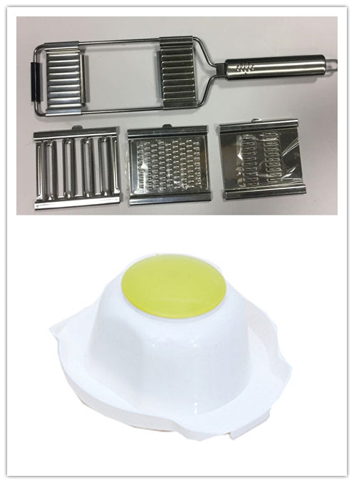Stainless Steel Vegetable Grater Slicer Peeler Fruit Cutter Tool