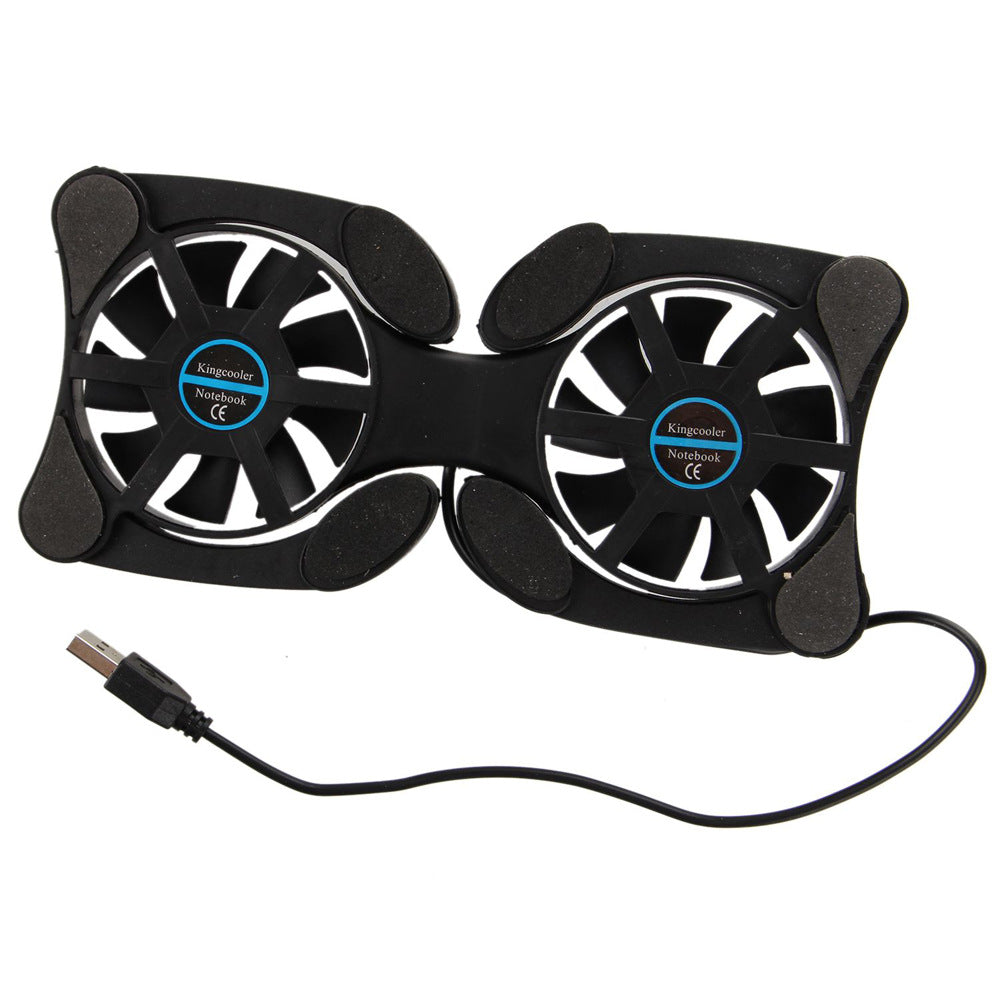 Portable Folding Laptop Cooling Base Radiator Stand