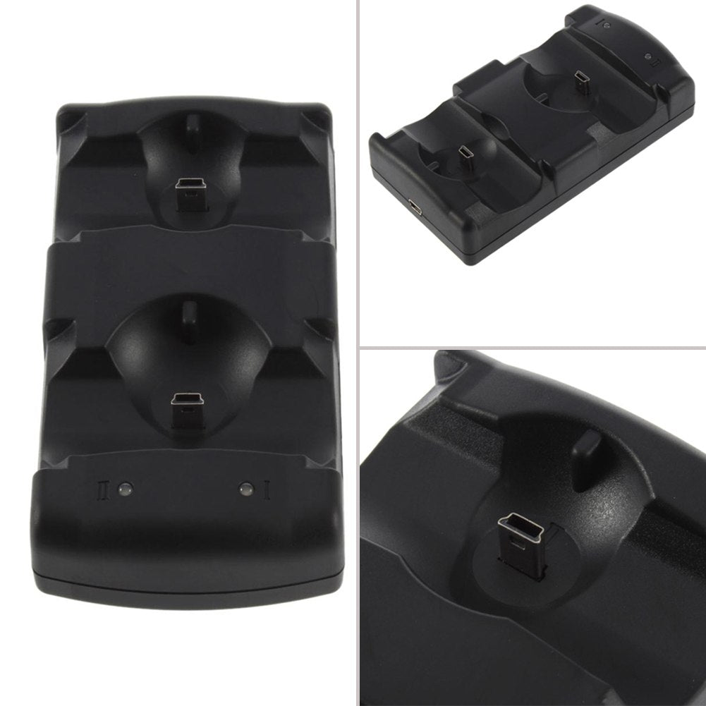 PS3 Dual USB Controller Charging Dock Charger Station