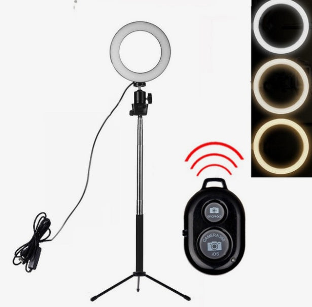 Lifting LED Ring light