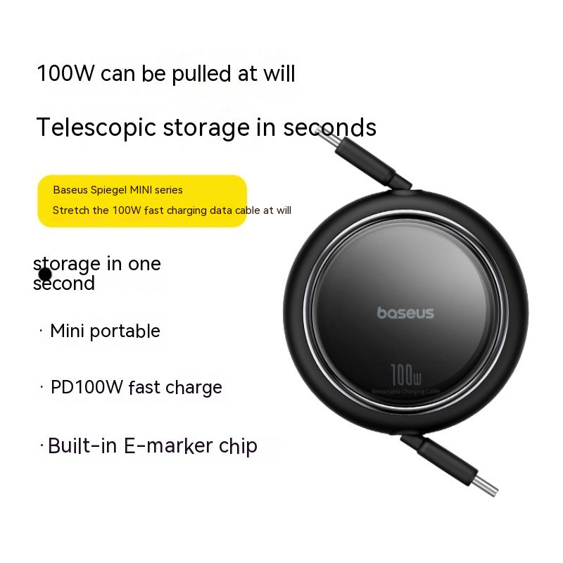 100W Charging Cable 6A Fast Charging