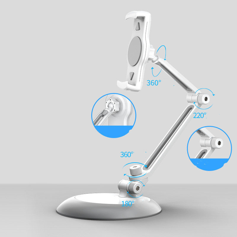 Floor lift mobile phone stand