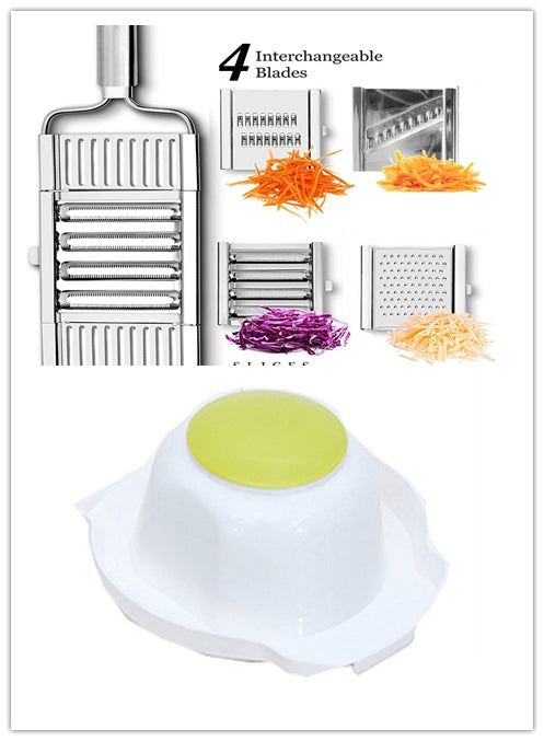 Stainless Steel Vegetable Grater Slicer Peeler Fruit Cutter Tool