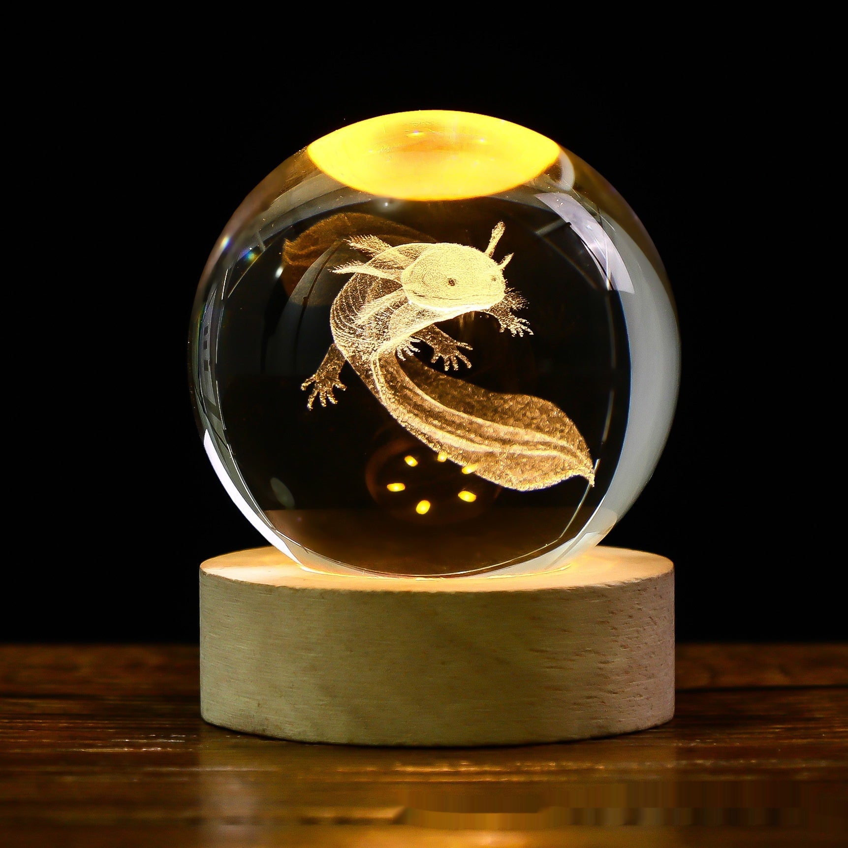 Starry Sky Crystal Ball Moon Projection Night Lamp Ambient Light