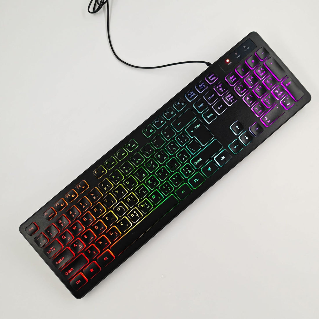 Mechanical Shaft Wired Backlit Keyboard
